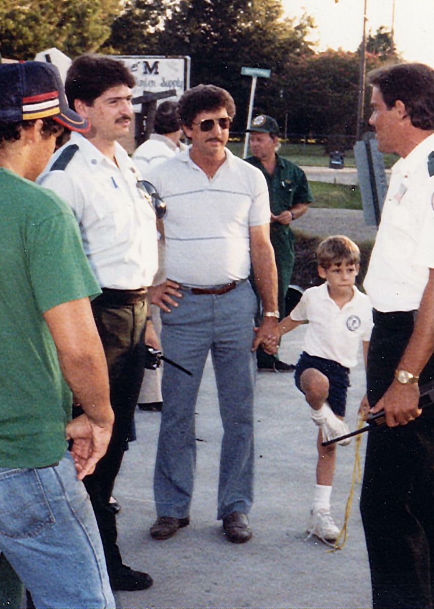 Warren Pourciau, Sr. and son, Warren Pourciau, Jr.